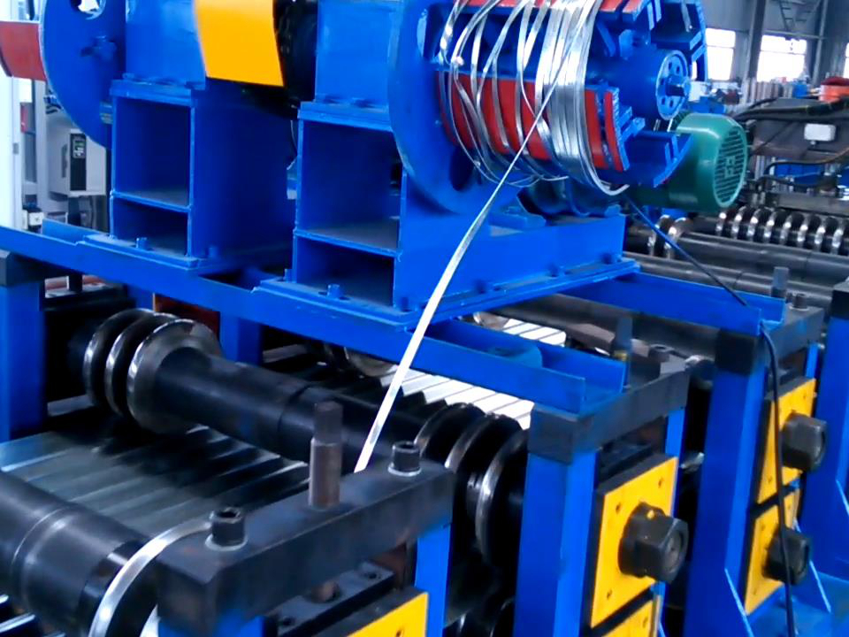 Grain bin sidewall Roll forming line