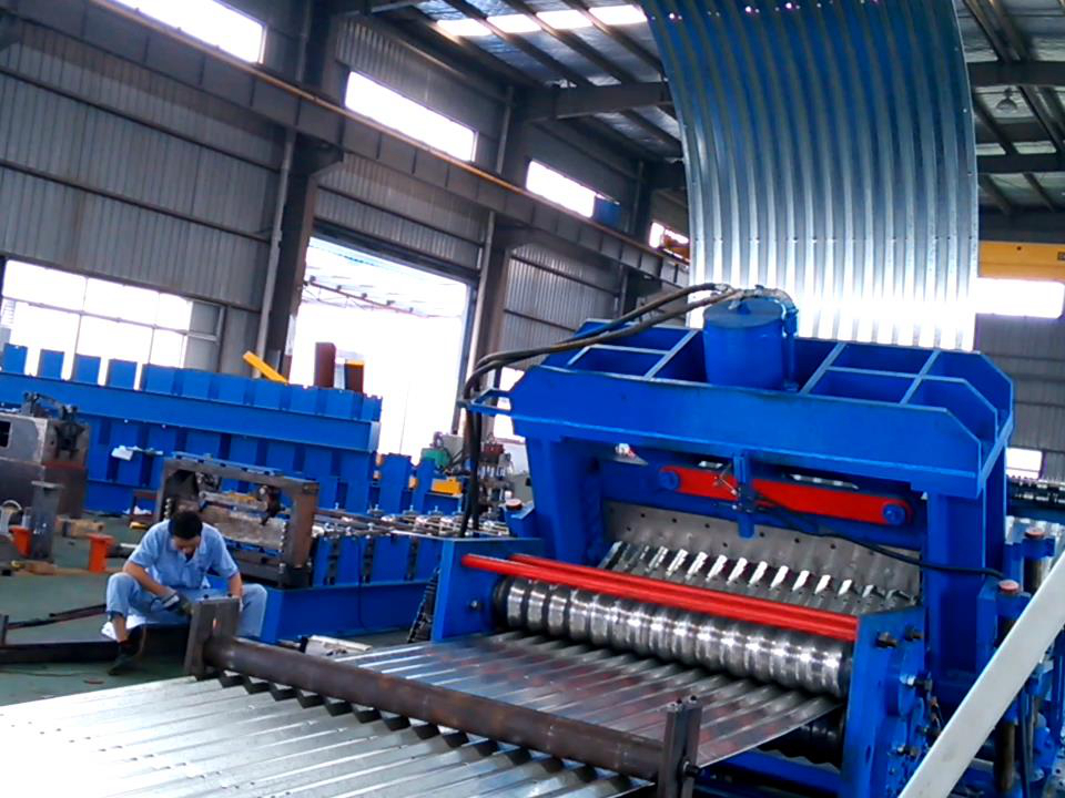 Grain bin sidewall Roll forming line