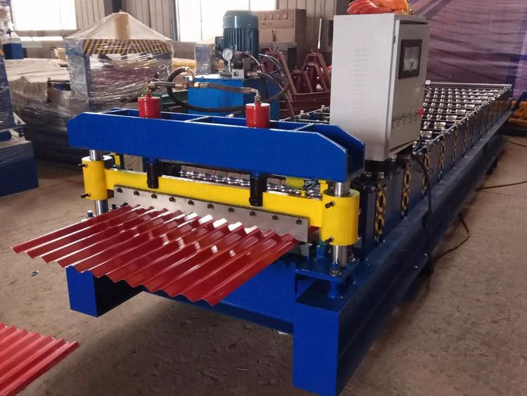 Roofing Corrugated Tile Roll Forming Machine