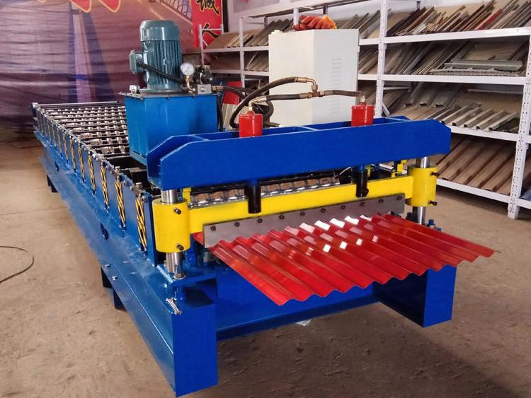 Roofing Corrugated Tile Roll Forming Machine