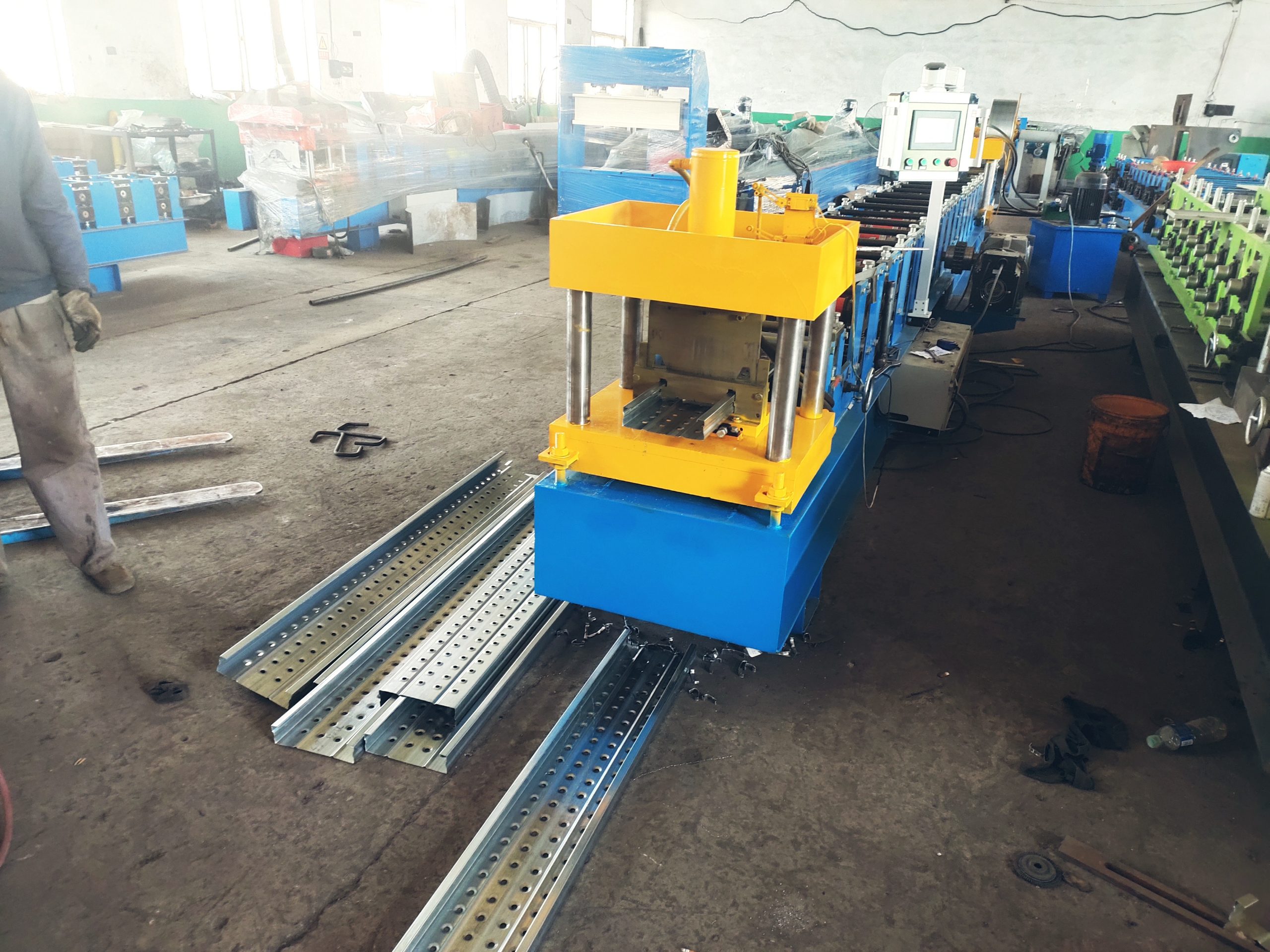 Steel Scaffolding Plank Roll Forming Machine