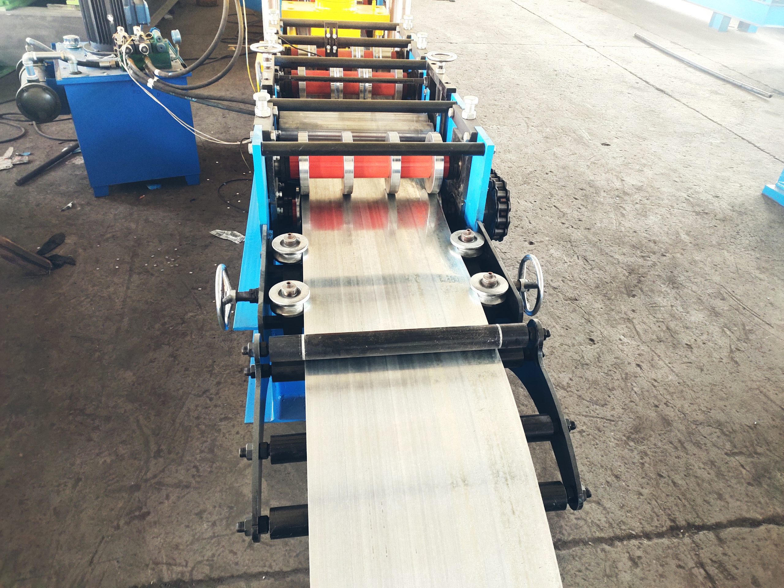 Steel Scaffolding Plank Roll Forming Machine