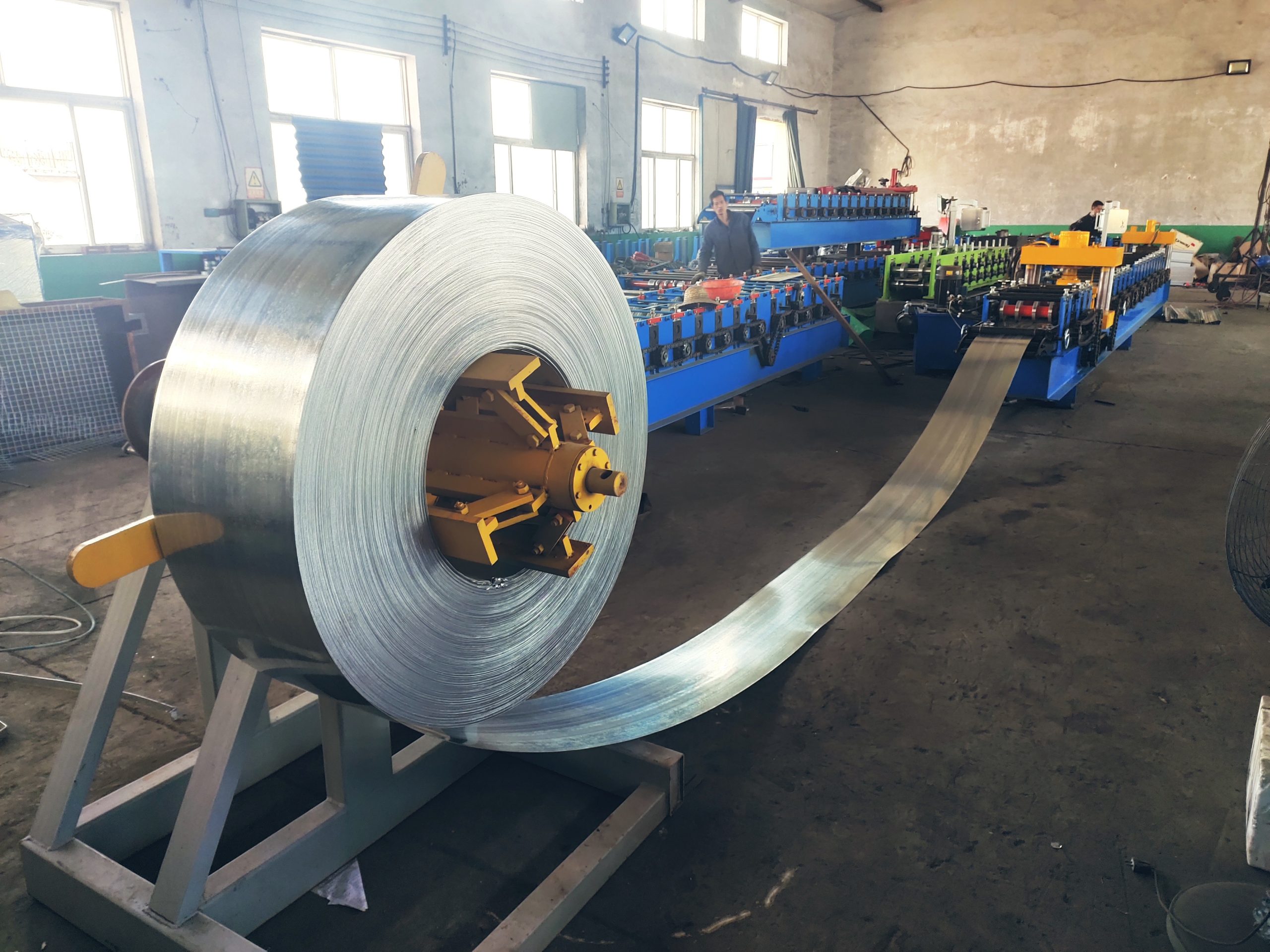 Steel Scaffolding Plank Roll Forming Machine