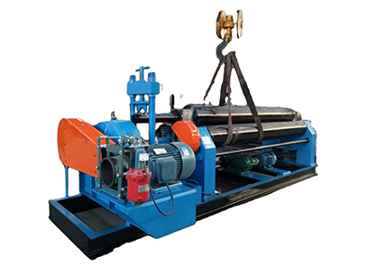 6mtrs wide plate interchangeable top rolling machine with special roll dia. 250 mm