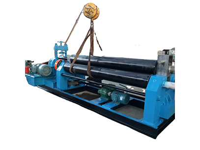 6mtrs wide plate interchangeable top rolling machine with special roll dia. 250 mm