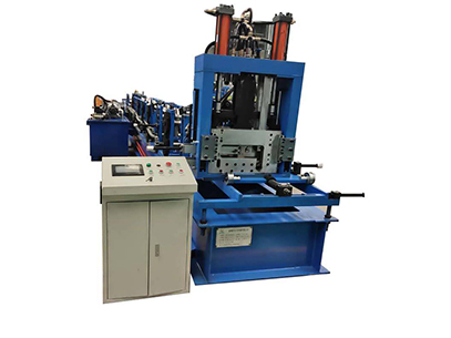 Full automatic interchangeable cz purlin Channel roll forming machine