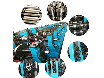 Automatic Metal Cable Tray Roll Forming Machine Line, Cable slot making machine