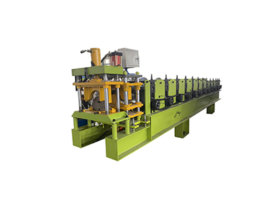 Most Popular Color Sheet Metallic Rain Gutter Roof Tile Ridge Cap Roll Forming Machine for Steel