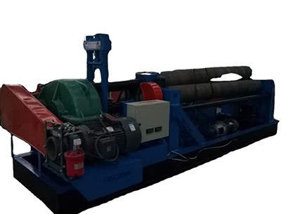 6mtrs wide plate interchangeable top rolling machine with special roll dia. 250 mm