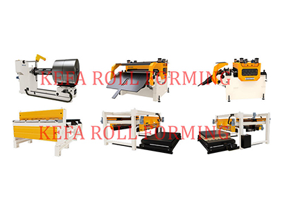 SS HR CR GI simple cheap economic uncoiling cut to length line machine device equipment