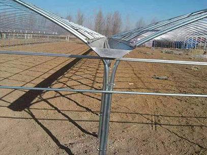 connect greenhouse/agriculture greenhouse rain gutter machine