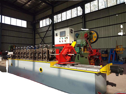 factory price u c track stud metal ceiling light steel roof gutter profile roll keel forming machine